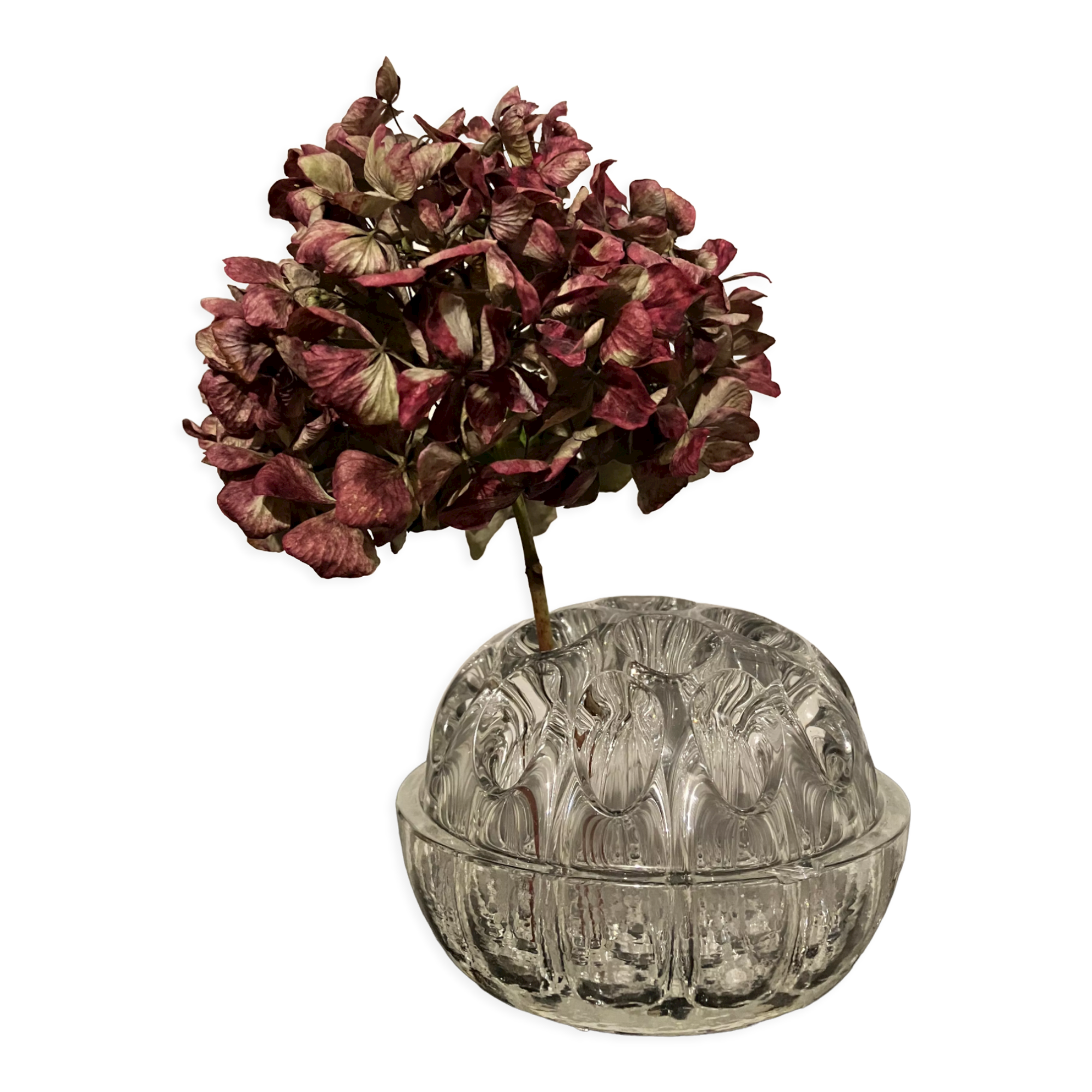 Vintage glass 19-hole flower pickers