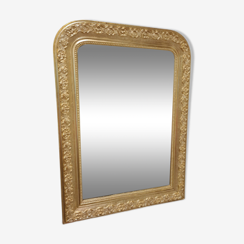 Miroir doré ancien Louis Philippe