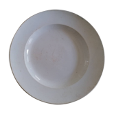 Plat rond Vieillard Bordeaux