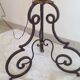 Lamppost in wrought iron
