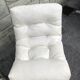 Pair of white skai chairs by Gillis Lundgren 1970