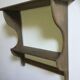 Antique wall shelf