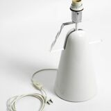 Stunning Italian 1970s ceramic plexiglass table lamp without a shade