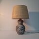 Lampe en céramique zoomorphe 70's