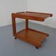 Danish Teak Serving Cart, 1960s