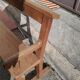 Banc chêne massif clair