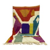 Moroccan rug in handmade wool 2.5 x 1.5 m