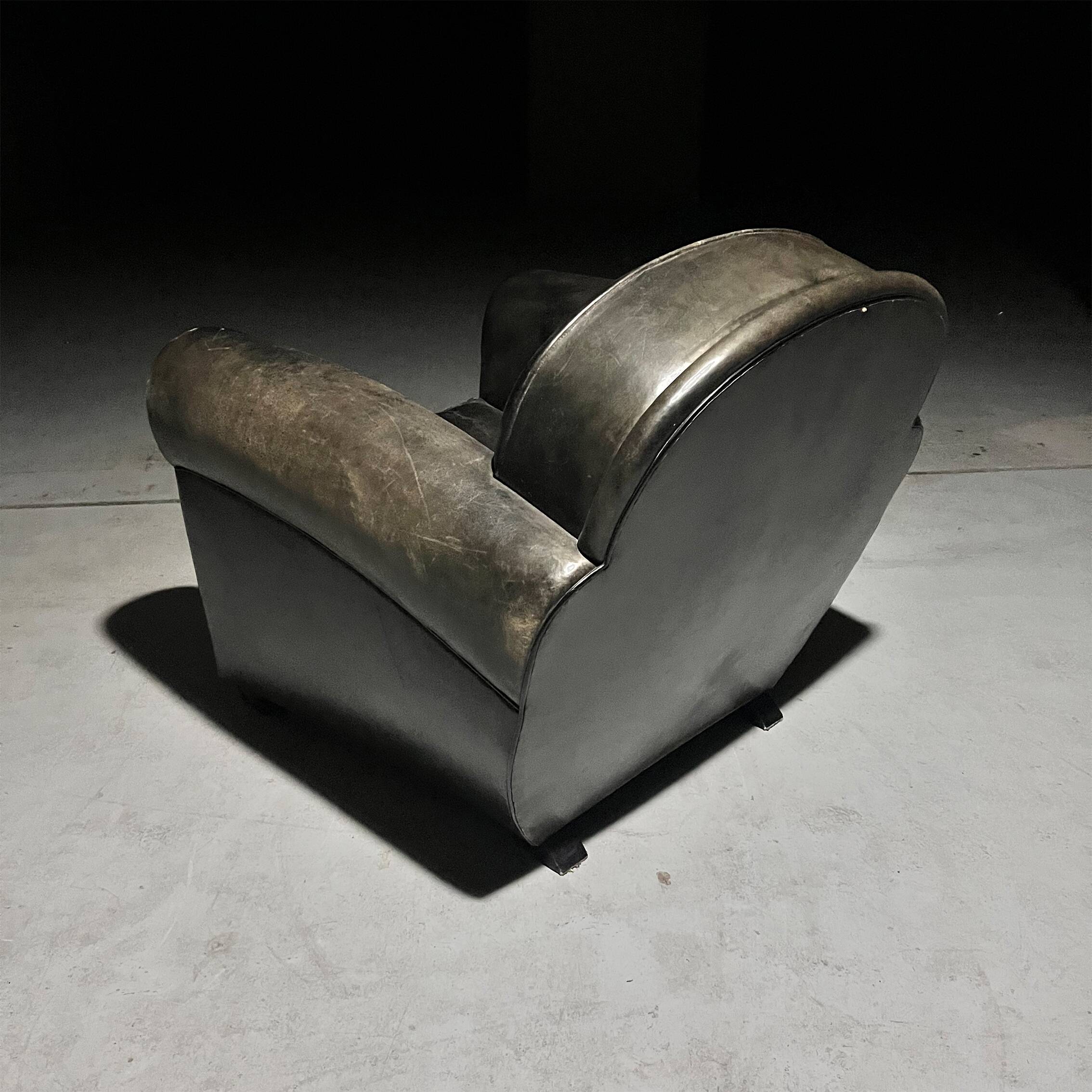 Art Deco Style Arm Chair by Bart van Bekhoven, 1970s