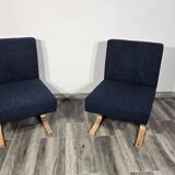 Armchairs by Ludvik Volak, 1960s, Set of 2