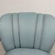 Art Deco blue club chairs