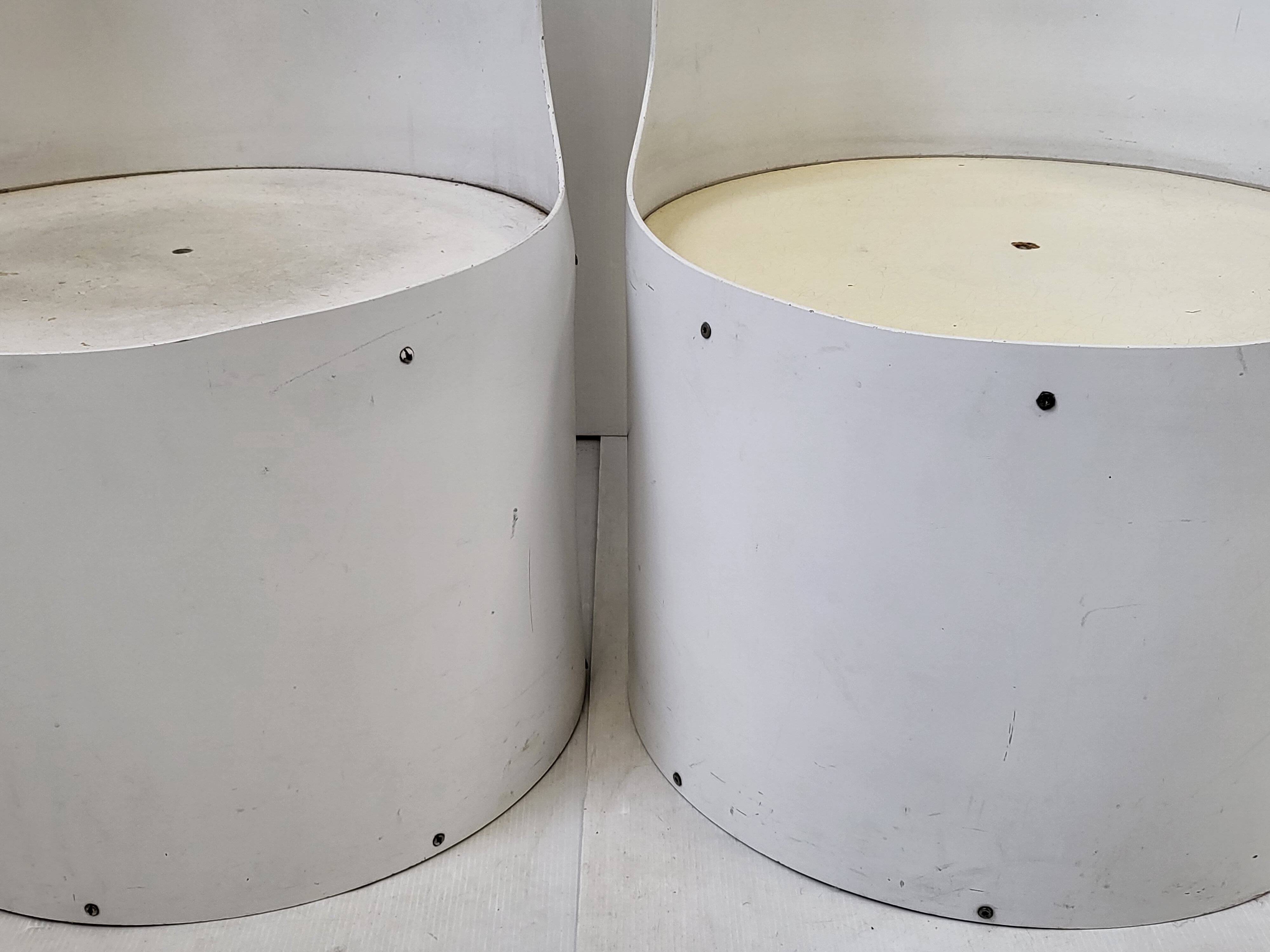 Paire de fauteuils Tomotom Bernard Holdaway 1970 space age