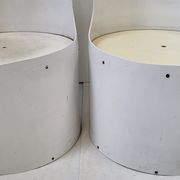 Paire de fauteuils Tomotom Bernard Holdaway 1970 space age
