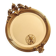 Miroir rond biseauté