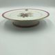 Old cake dish, fruit bowl, porcelain compote bowl decorated with flowers and ears of corn. A. Collin Paris