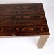 Memphis style dining table, wood, Italy
