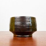 Bol de poterie de studio danois du milieu du siècle par Karen Boel, années 1960