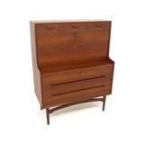 Teak writing desk, Vinde Møbelfabrik, Denmark, 1960