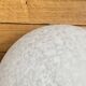 Ceiling light or wall sconce in white speckled glass Clichy 25 cm