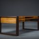Vintage Rosewood Executive Desk, 1960s