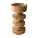 Wooden candle holder