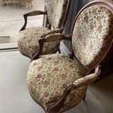 Pair of mahogany convertibles