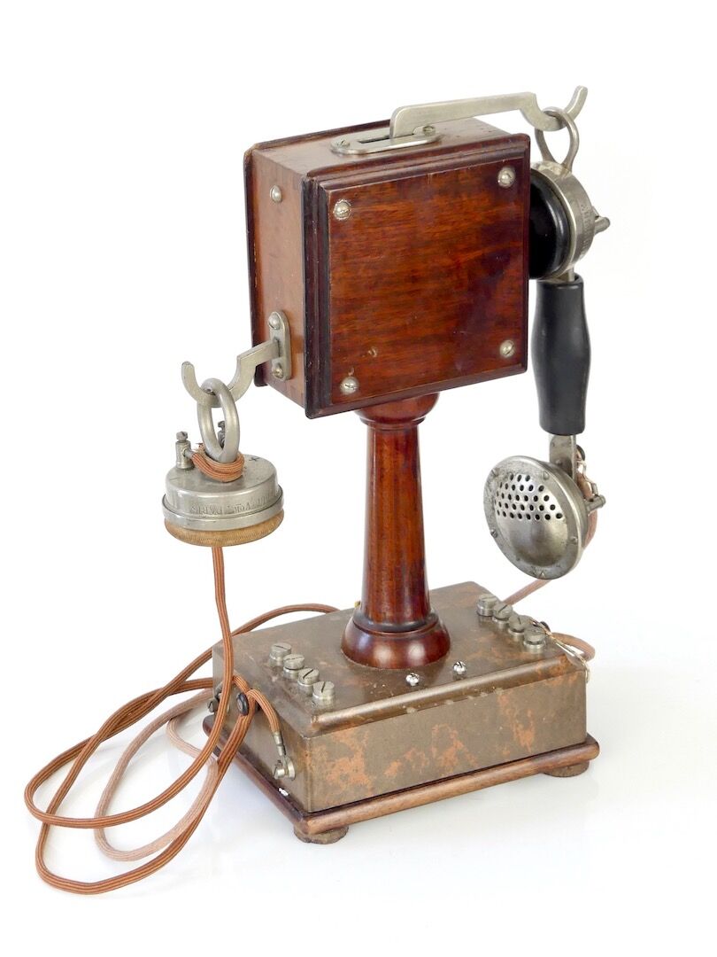 Téléphone Grammont Type 10 de 1922 - Appareil ancien de collection - France