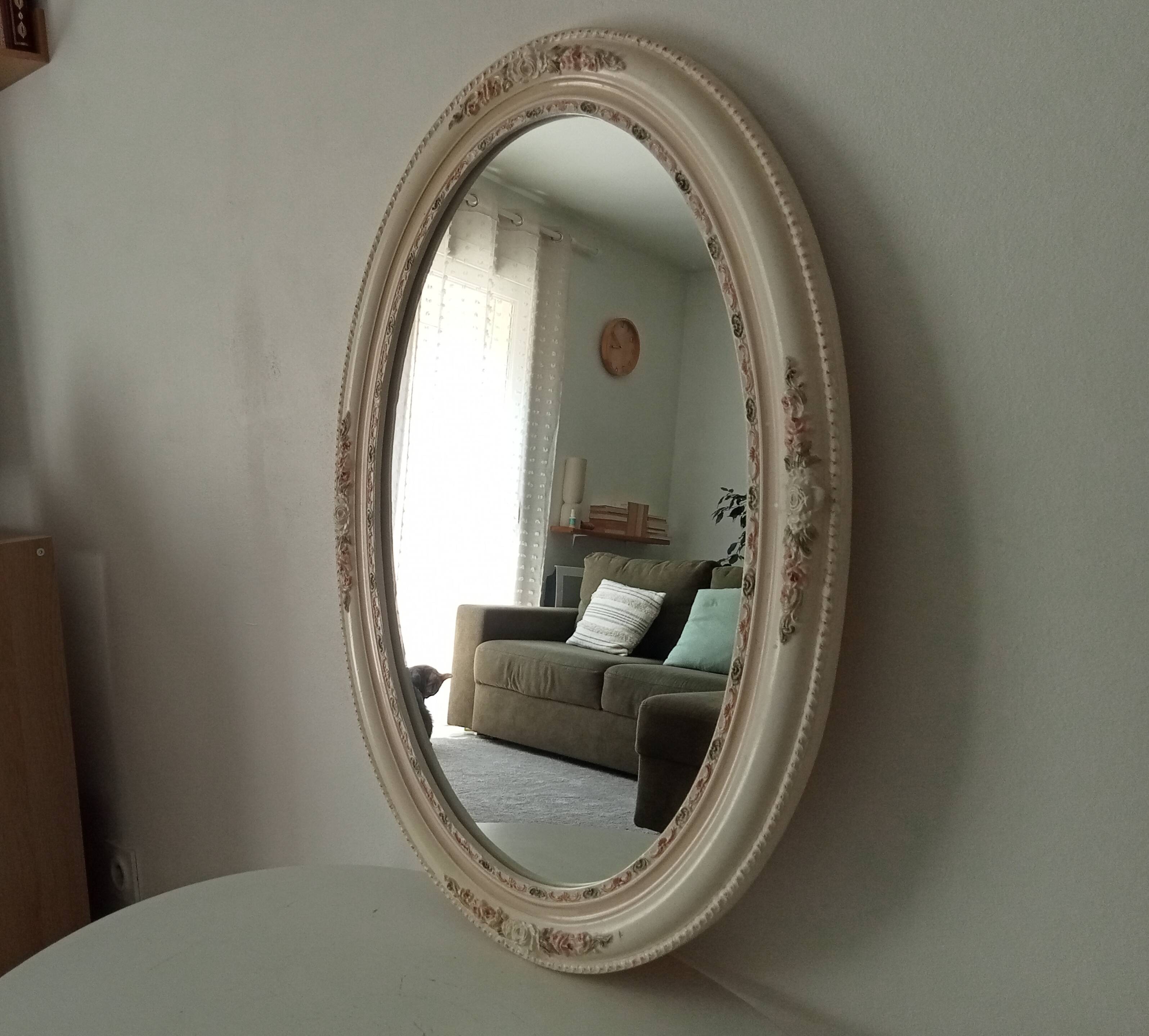 Vintage ceramic mirror from the 60s/70s.