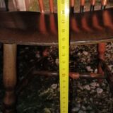 Ancienne chaise bistrot Baumann menuet bois vintage