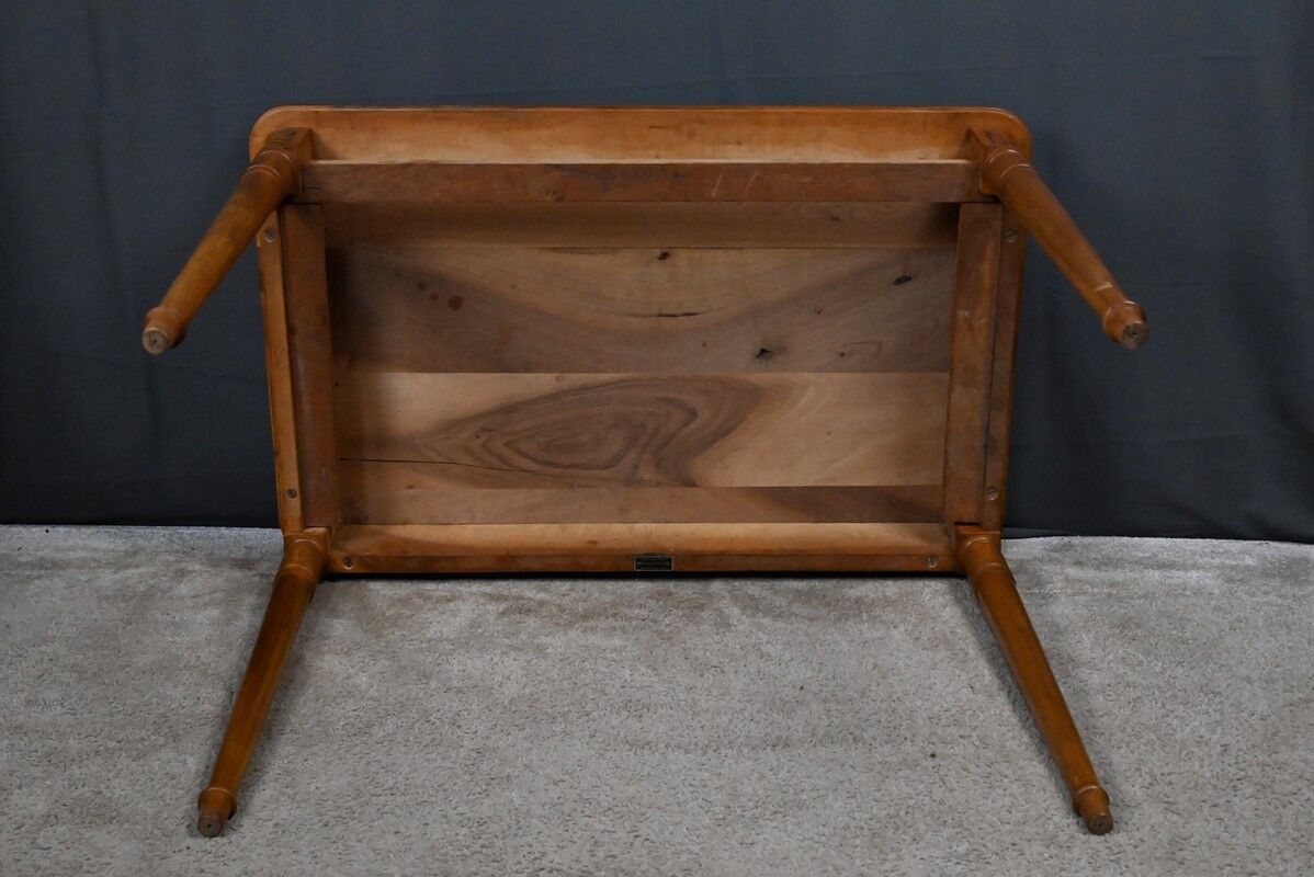 Table bureau en noyer, maison Henry Geneste – 1ère partie XXe