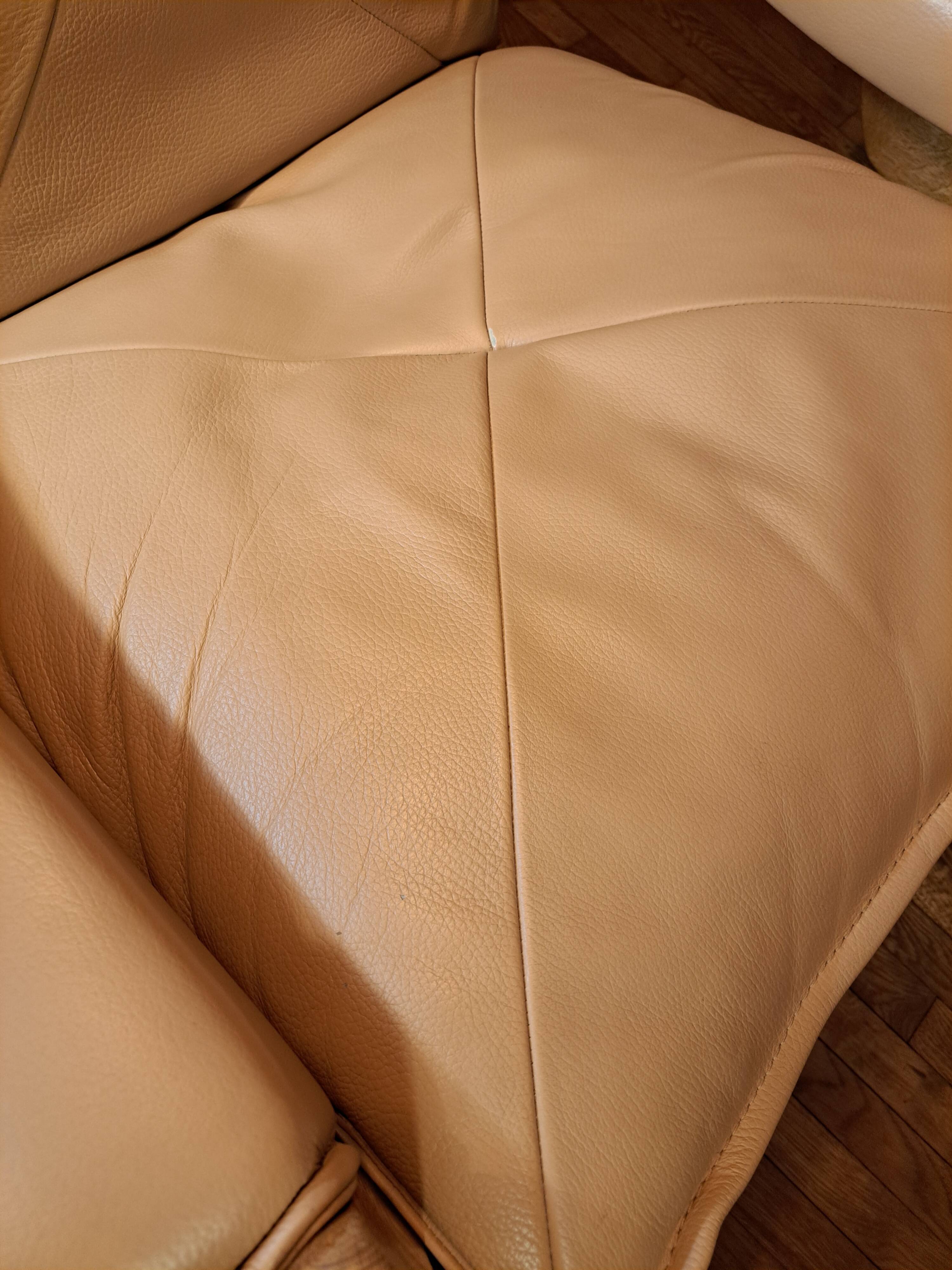 Pairs of armchairs and ottoman by Soda Galvano for Lied Mobler, Norway 1970