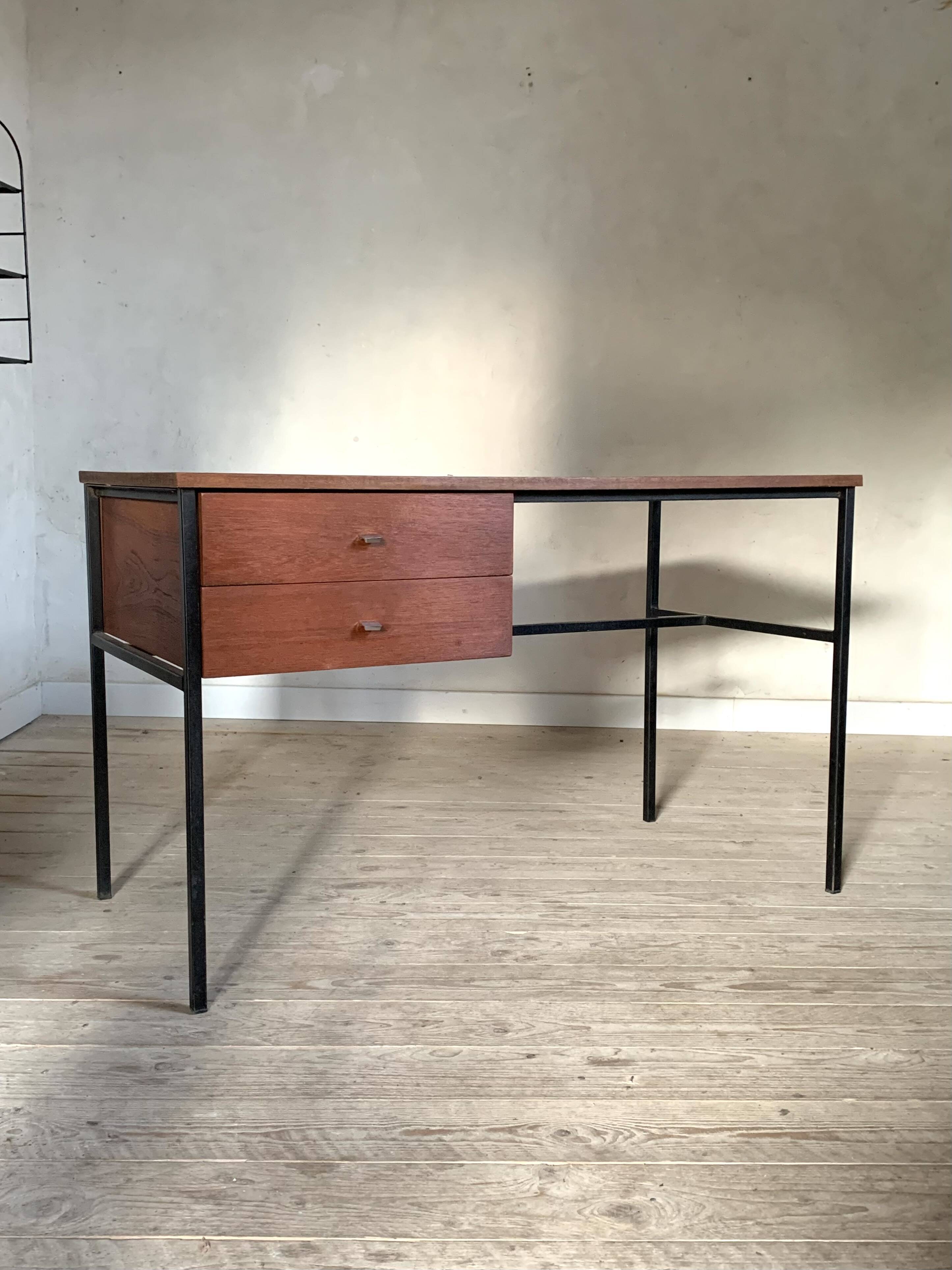 Pierre Guariche modernist vintage desk