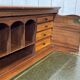 Commode secrétaire anglaise 19ème en acajou