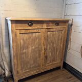 Parisian buffet in raw wood