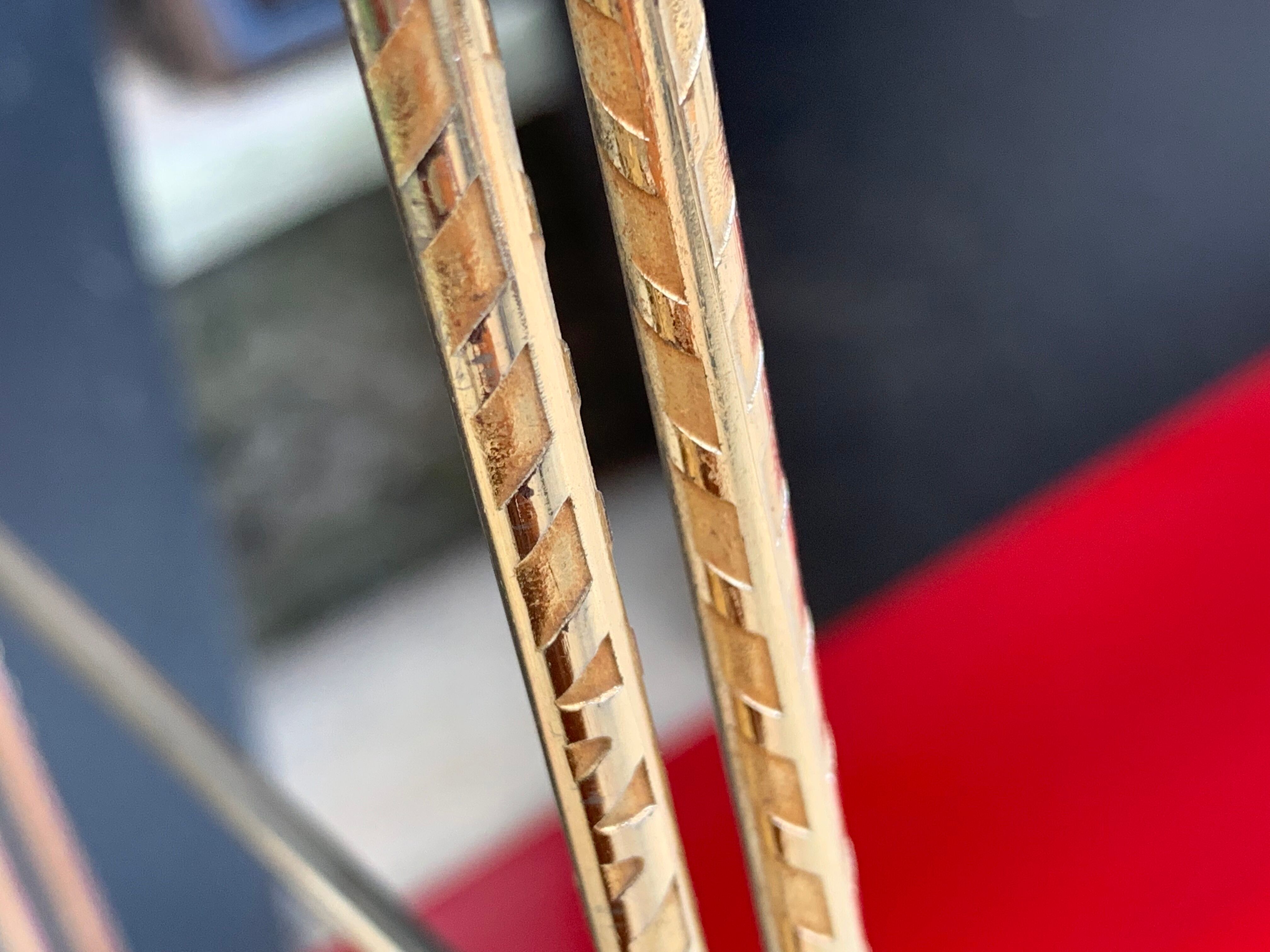 60's black and red String shelf