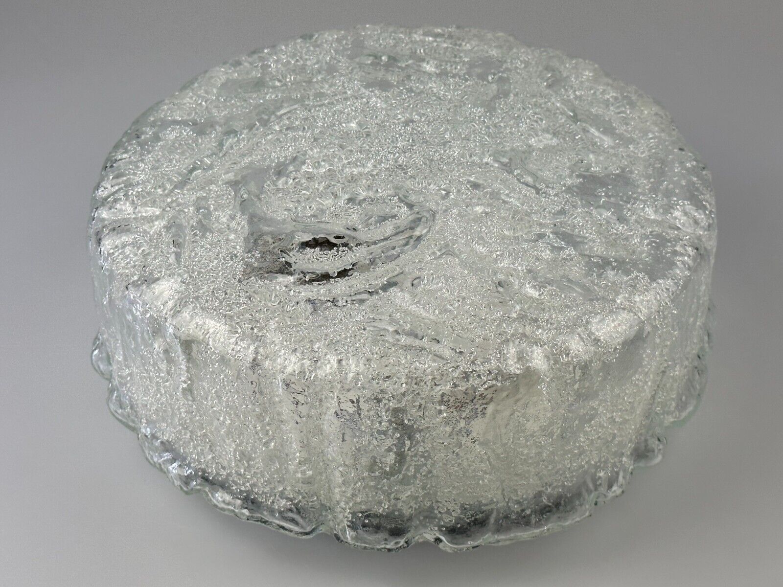 60s 70s ceiling lamp Glashütte Limburg Germany Plafoniere Space Age