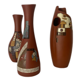 Ensemble vases et soliflores du Vietnam