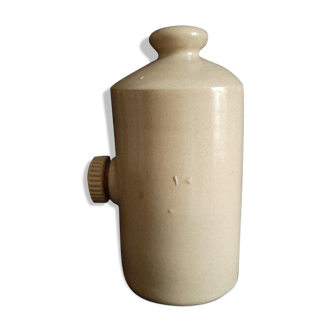 English stoneware hot water bottle