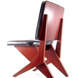 Pastoe FB 18 scissor fifties dining chair by Jan van Grunsven