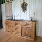 Old restored buffet style professional furniture