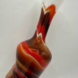 Vase opaline flammée