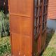 Glazed wardrobe, vintage