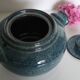 Soupière en poterie artisanale