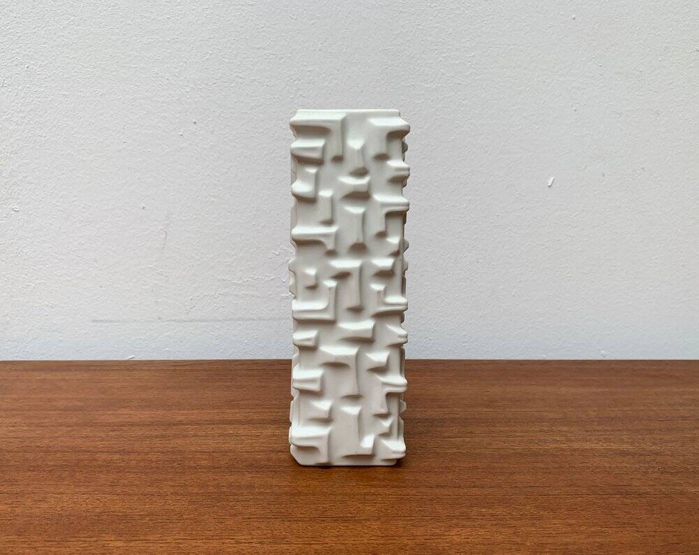 German brutalist vase by Bareuther Waldsassen, 1960s