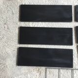 Double metal string shelf - 6 shelves, 3 uprights - vintage 1960