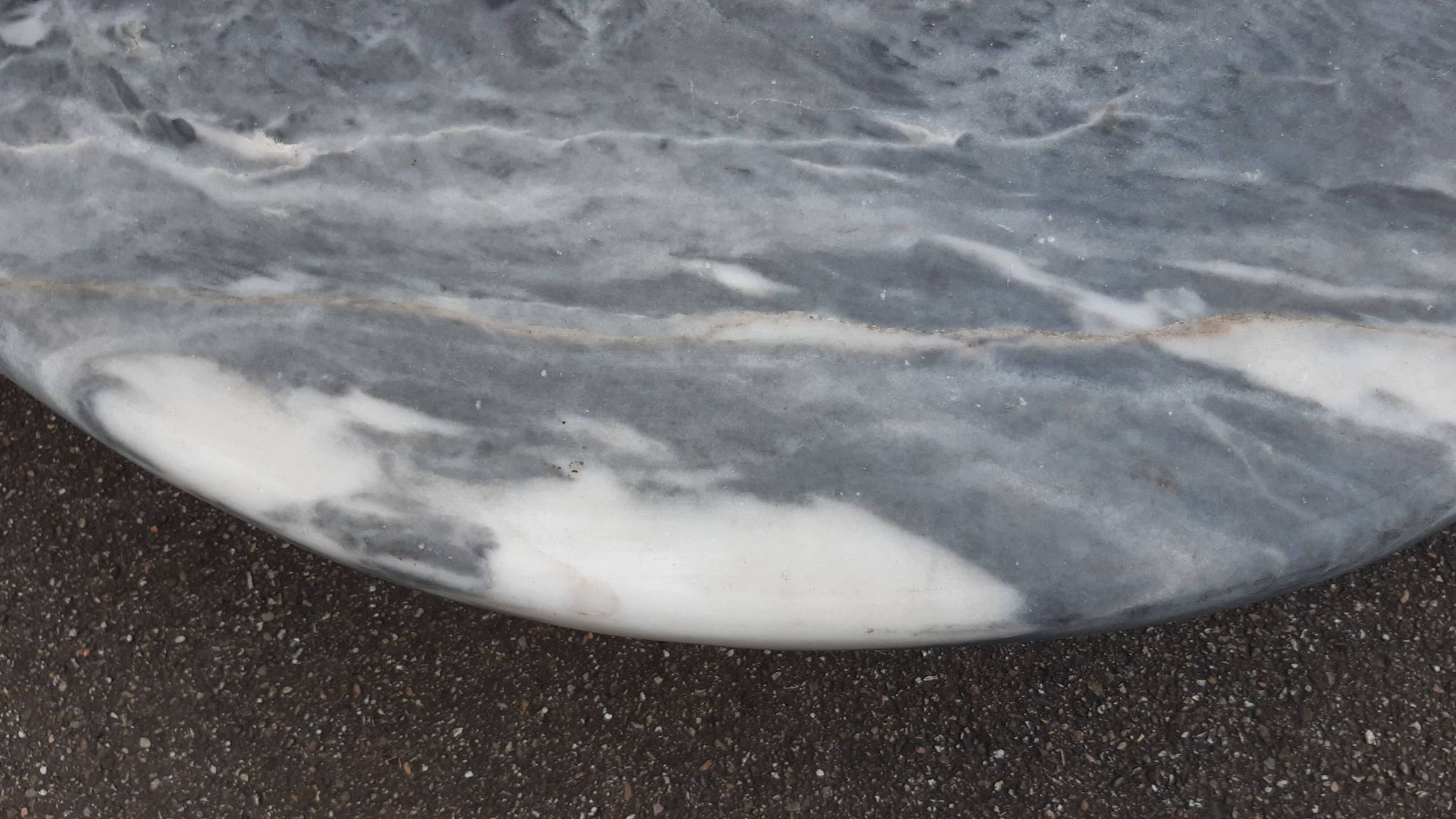 70s marble coffee table