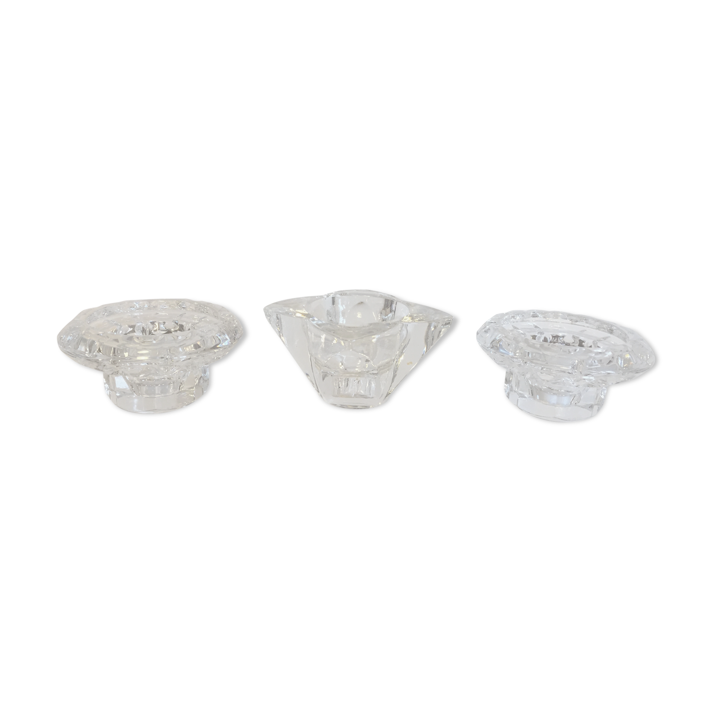 Set of 3 crystal photophores