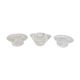 Set of 3 crystal photophores