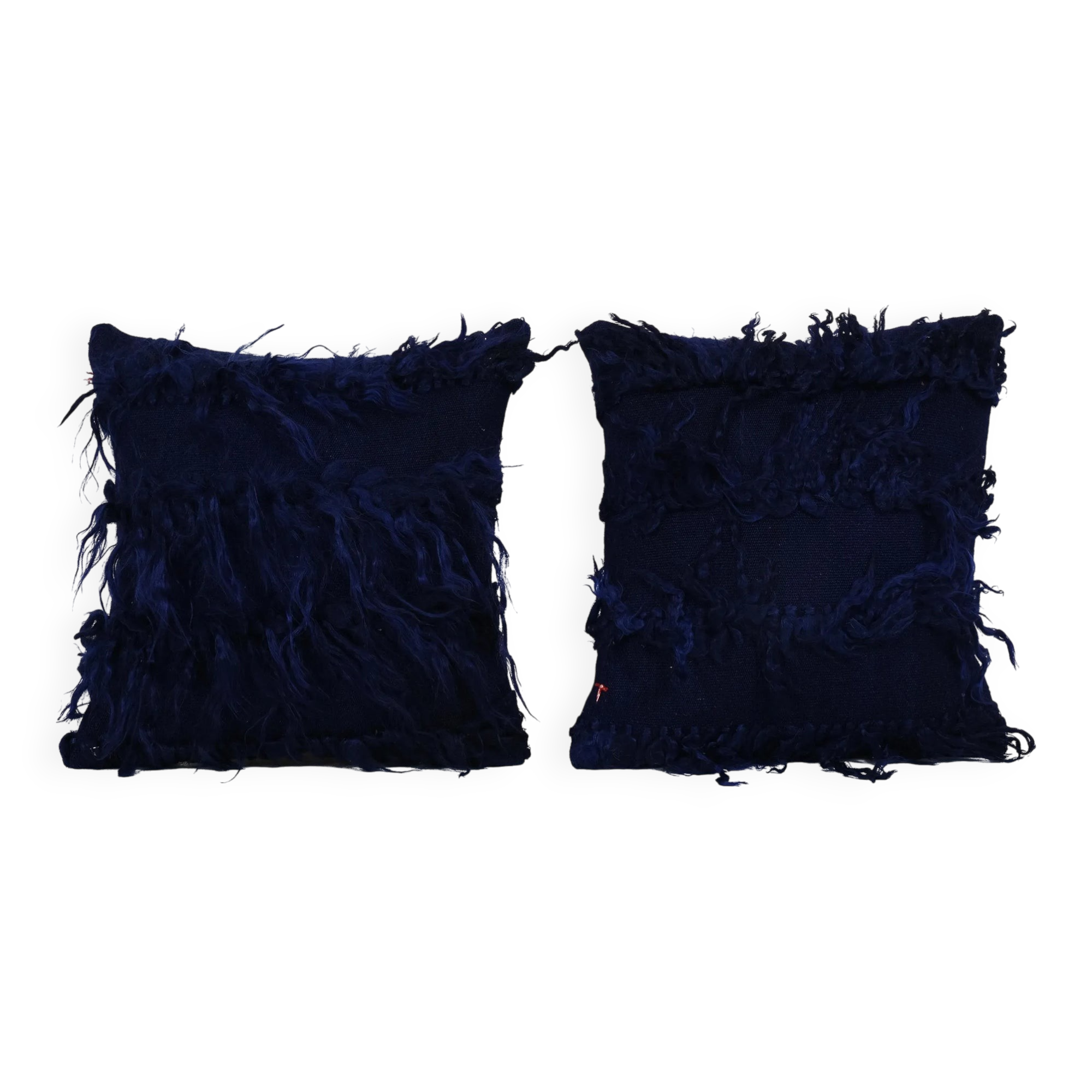 Set of 2 vintage Turkish cushion covers 41x41 cm