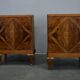 1932s pair of art deco bedside tables, Czechoslovakia