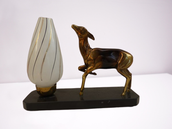 Art Deco style doe night light 1930